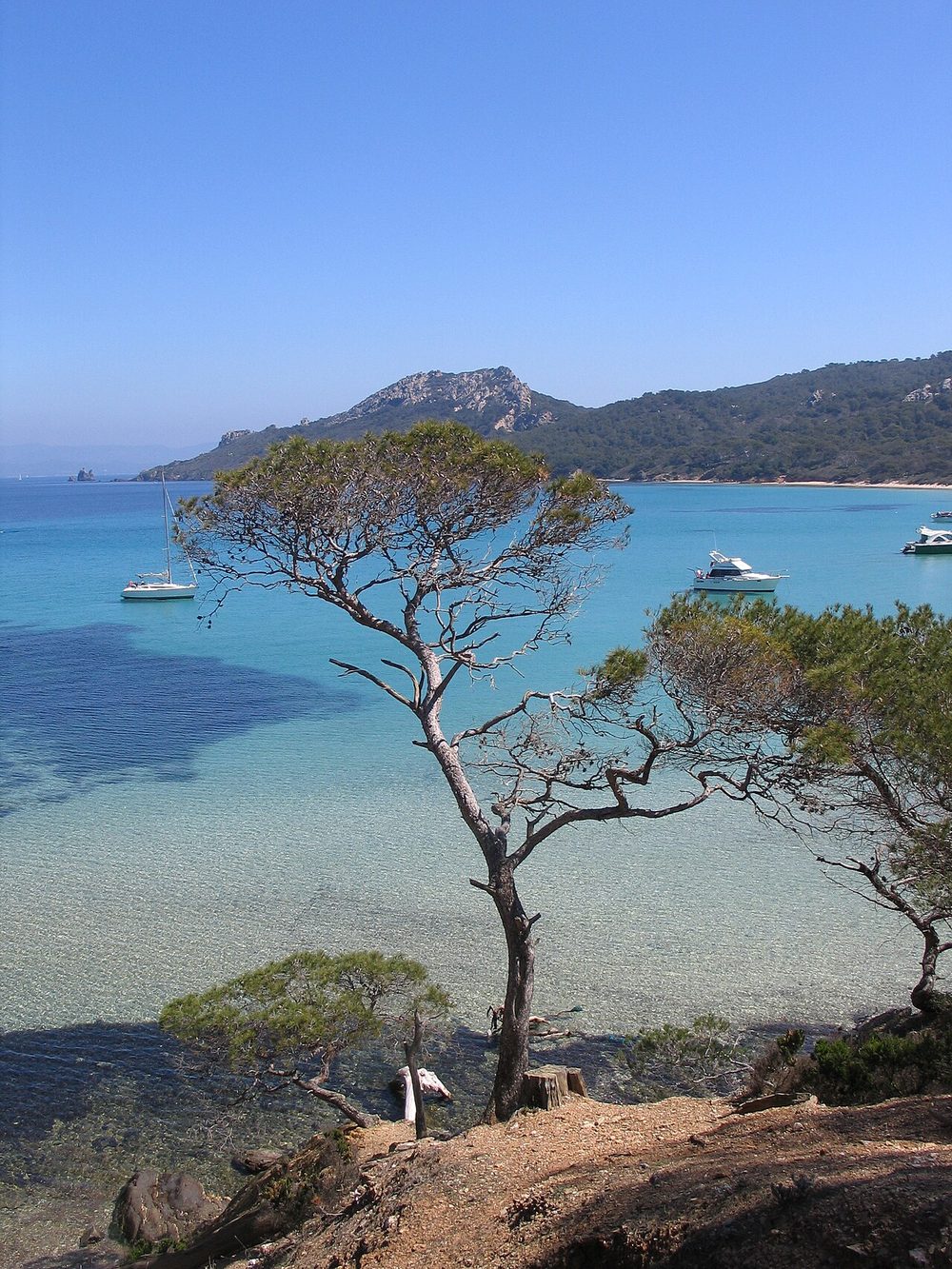 Plage Notre-Dame à Porquerolles
